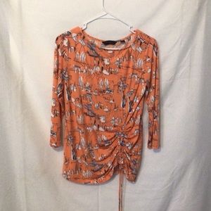 Investments woman’s blouse size S .3/4 sleeve